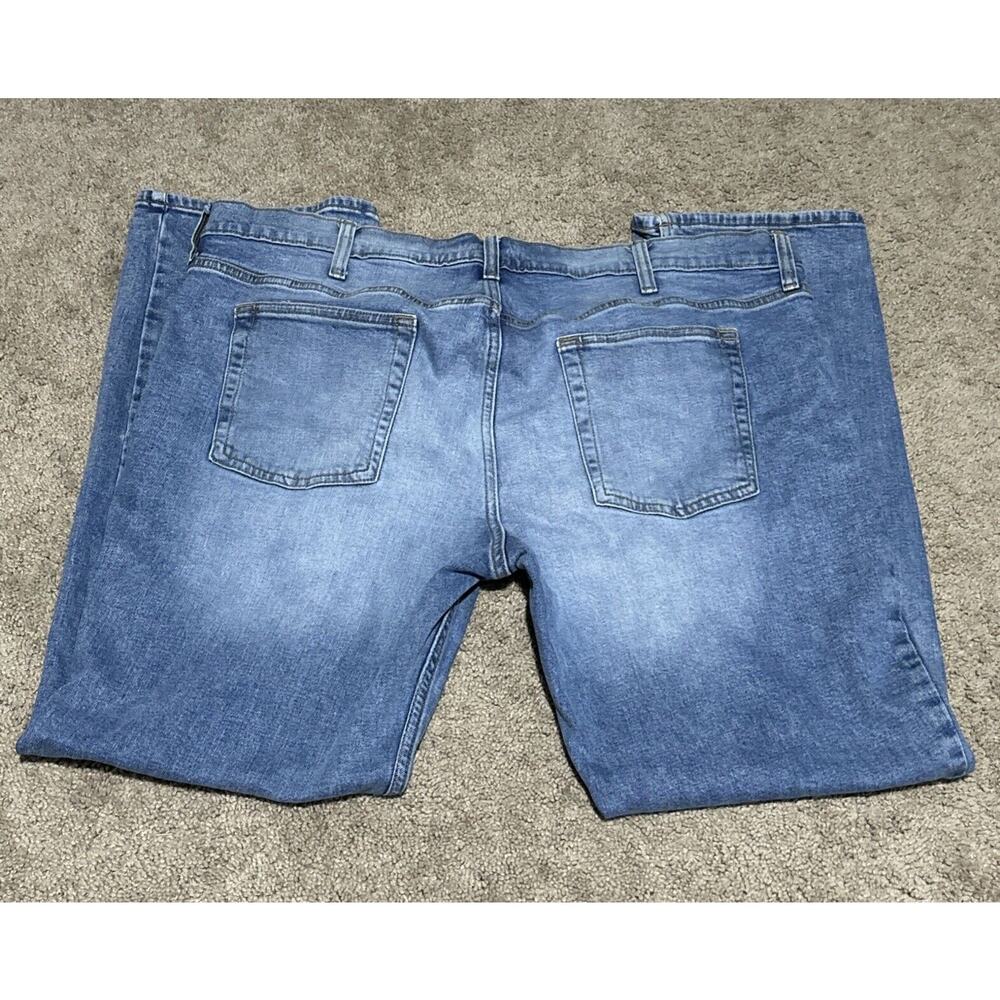 Men's Slim Straight Jeans 40x32 Blue Goodfellow Co Denim Total Flex 5 Pocket